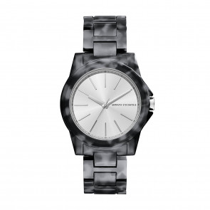 Correa de reloj Armani Exchange AX4343 Plástico Gris 18mm