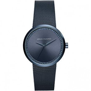 Correa de reloj Armani Exchange AX4504 Acero Azul 22mm