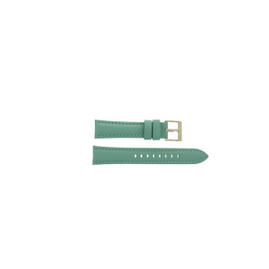 Correa de reloj Armani Exchange AX5237 Cuero Verde menta 18mm