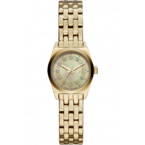 Correa de reloj Armani Exchange AX5331 Acero Chapado en oro 14mm