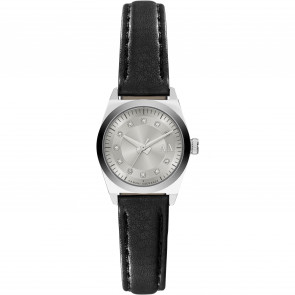 Correa de reloj Armani Exchange AX5332 Cuero Negro 14mm