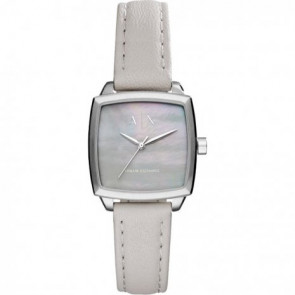 Correa de reloj Armani Exchange AX5450 Cuero Gris 16mm