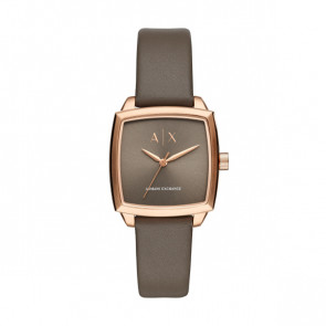 Correa de reloj AX5454 Cuero Marrón 16mm