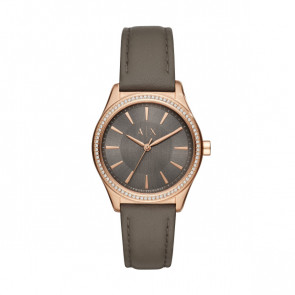 Correa de reloj AX5455 Cuero Marrón 18mm