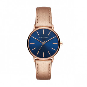 Correa de reloj Armani Exchange AX5547 Cuero Rosa 18mm