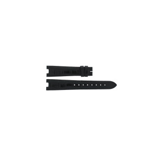 Correa de reloj Balmain B10403216 Cuero Negro 19mm