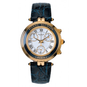 Correa de reloj Balmain B59808222 Cuero Azul 19mm