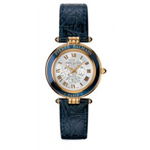Correa de reloj Balmain B81903212 Cuero Azul 14mm