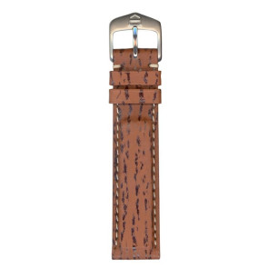 Correa de reloj Tag Heuer WF2110-K / BC0525 Cuero Marrón 19mm