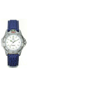Correa de reloj Tag Heuer WF2110-K / BC0527 Cuero Azul 19mm