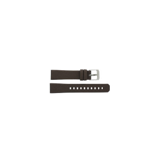Correa de reloj Tag Heuer WAC1217 / BC0846 Cuero Marrón 17mm