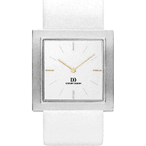 Correa de reloj Danish Design IV15Q1009 Cuero Blanco 30mm