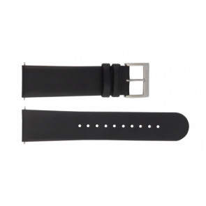 Correa de reloj Mondaine BM20005 Cuero Negro 22mm
