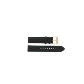 Correa de reloj Fossil BQ1008 / RHETT Cuero Negro 20mm