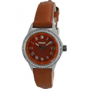Correa de reloj Fossil BQ1104 Cuero Marrón 12mm