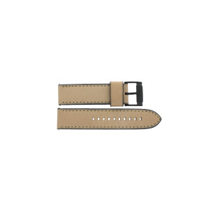 Correa de reloj Fossil BQ2051 Cuero Beige 24mm