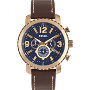 Correa de reloj Fossil BQ2102 Cuero Marrón 24mm