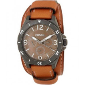 Correa de reloj Fossil BQ2115 Cuero Marrón 22mm