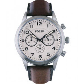 Correa de reloj Fossil BQ2127 Cuero Marrón 22mm