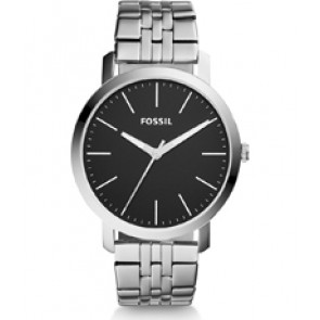 Correa de reloj Fossil BQ2312 / BQ3554 Acero inoxidable Acero 22mm
