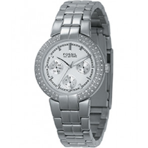 Correa de reloj Fossil BQ9291 Acero inoxidable Acero 15mm