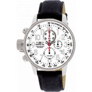 Correa de reloj Invicta 1514.01 Cuero Negro