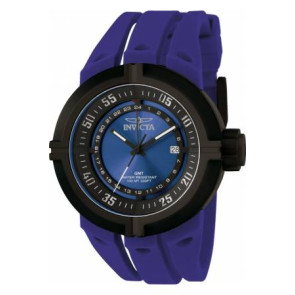 Correa de reloj Invicta 0837.01 Caucho Azul