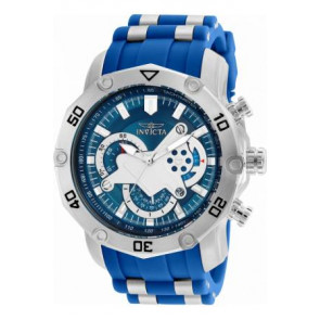 Correa de reloj Invicta 22796.01 Caucho Azul 26mm