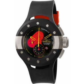 Correa de reloj Invicta 11134 Caucho Negro