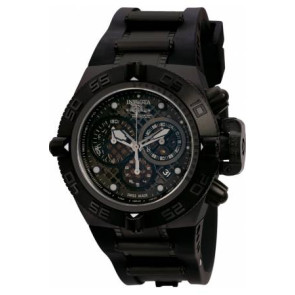 Correa de reloj Invicta 0520.01 Caucho Negro