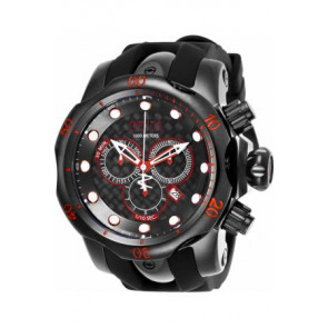 Correa de reloj Invicta 25420.01 Plástico Negro