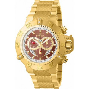 Correa de reloj Invicta 14455 Acero Chapado en oro