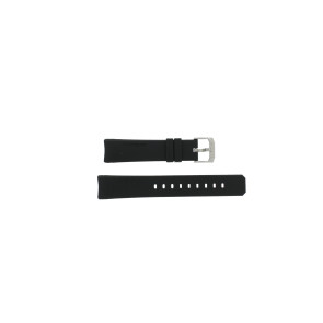 Correa de reloj Tag Heuer WK111A/0 / BT0702 Caucho Negro 20mm
