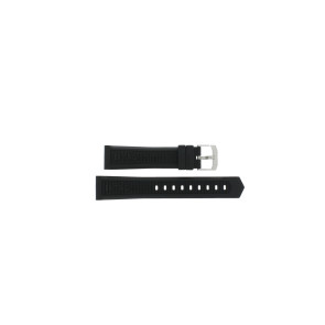 Correa de reloj Tag Heuer CAH1110 / BT0714 Caucho Negro 20mm