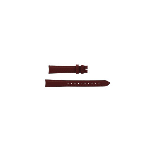 Correa de reloj Burberry BU10102 Cuero Rojo 14mm