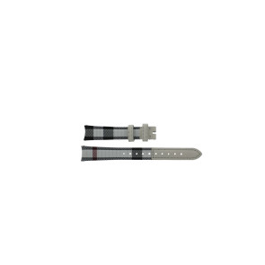Correa de reloj Burberry BU10103 Cuero/Textil Multicolor 14mm