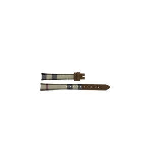 Correa de reloj Burberry BU10201 Cuero Multicolor 12mm