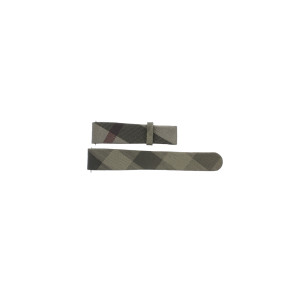 Correa de reloj Burberry BU1117 Cuero/Textil Camuflaje
