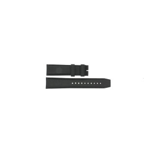 Correa de reloj Burberry BU2306 Cuero Negro 22mm