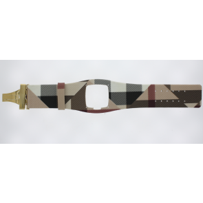 Correa de reloj Burberry BU4050 Cuero Multicolor 28mm