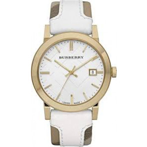 Correa de reloj Burberry BU9015 / Antima 31354 Plástico Blanco