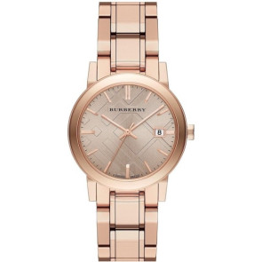Correa de reloj Burberry BU9126 Acero Rosado