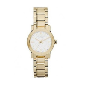 Correa de reloj Burberry BU9203 Acero Chapado en oro
