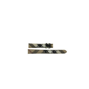 Correa de reloj Burberry BU9222 / BU9219 Cuero/Plástico Multicolor 14mm