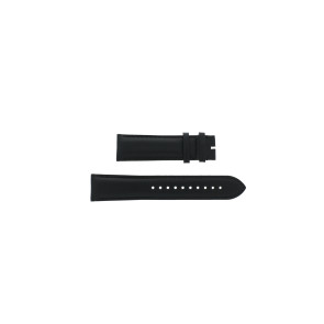 Horlogeband Burberry BU9358 / BU9302 / BU9355 / BU9356 Leder Zwart 22mm