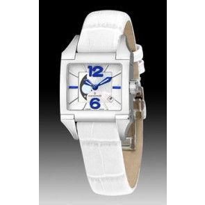 Correa de reloj Candino C4360-1 Cuero Blanco 17mm