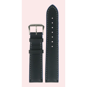 Correa de reloj Certina C600006836 Cuero Negro 20mm
