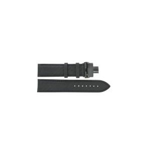 Correa de reloj Certina C001639 / C600016425 Carbono Negro 21mm