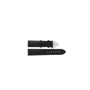 Correa de reloj Certina C600021812 Cuero Negro 20mm
