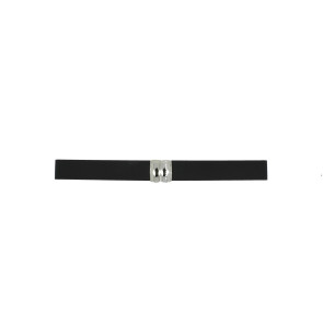 Correa de reloj Certina C0142351705100A / C0142171705100A / C603015558 Caucho Negro 17mm